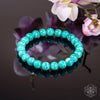 Empire of Her Own – Premium Blue Amazonite Bracelet with natural blue amazonite beads