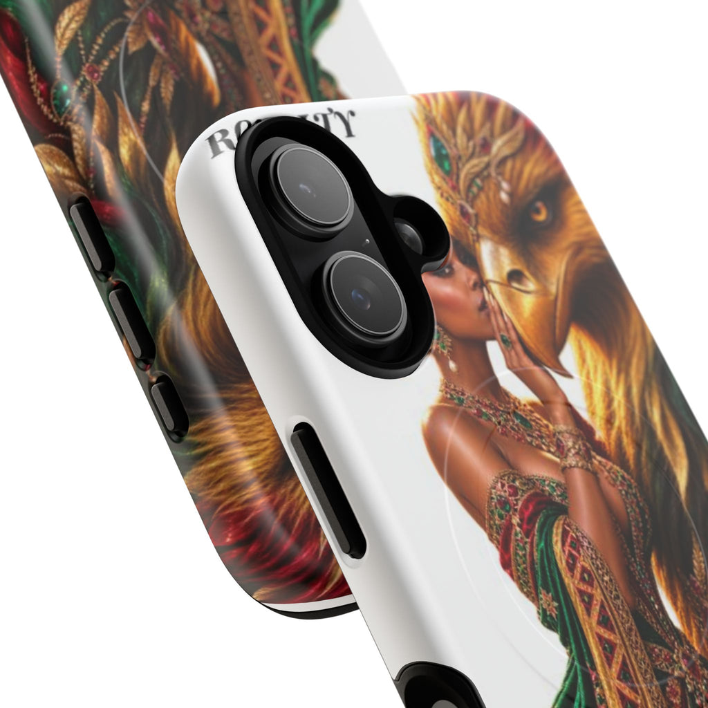 Royalty Phone Case — African Queen & Gryphon Art Tough Magnetic Case