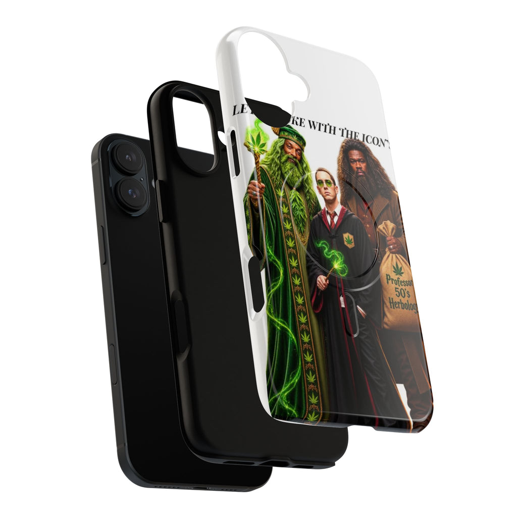 Phone Case — "Let's Smoke With The Icons" Wizard & Herbology Design
