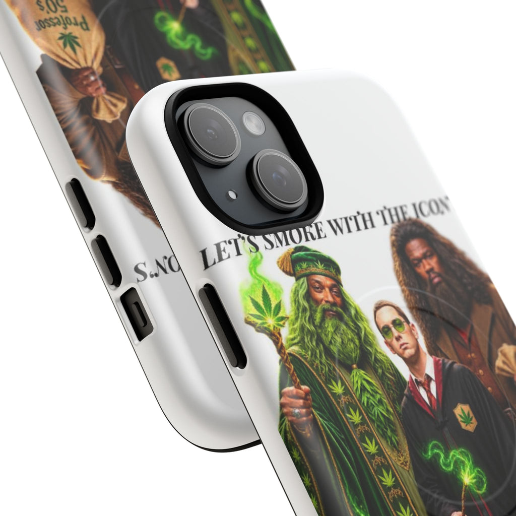 Phone Case — "Let's Smoke With The Icons" Wizard & Herbology Design