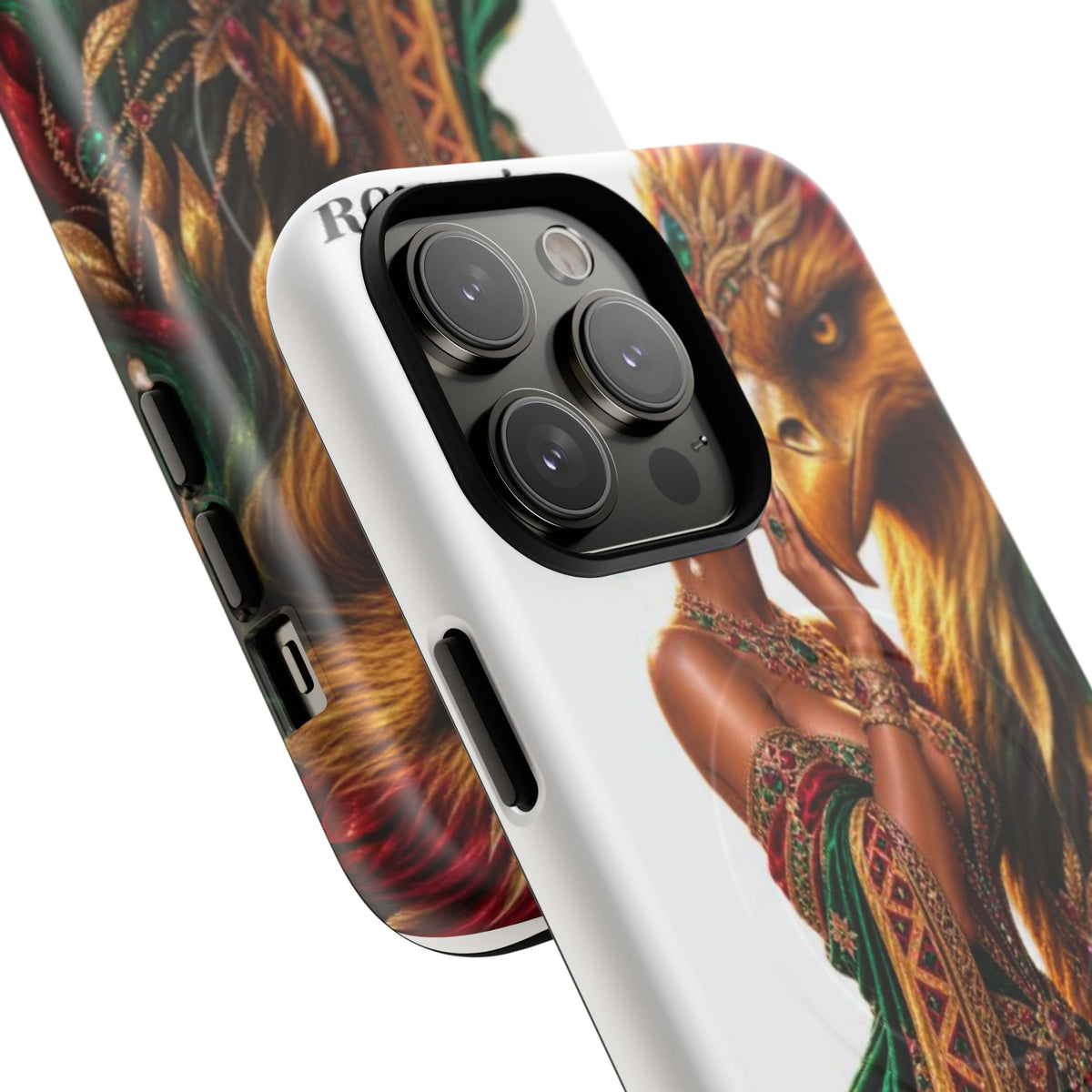 Royalty Phone Case — African Queen & Gryphon Art Tough Magnetic Case