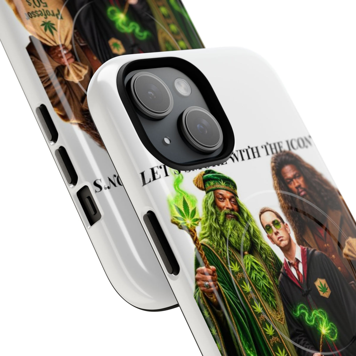Phone Case — "Let's Smoke With The Icons" Wizard & Herbology Design