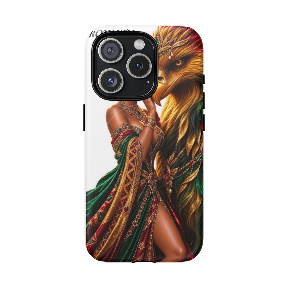 Royalty Phone Case — African Queen & Gryphon Art Tough Magnetic Case