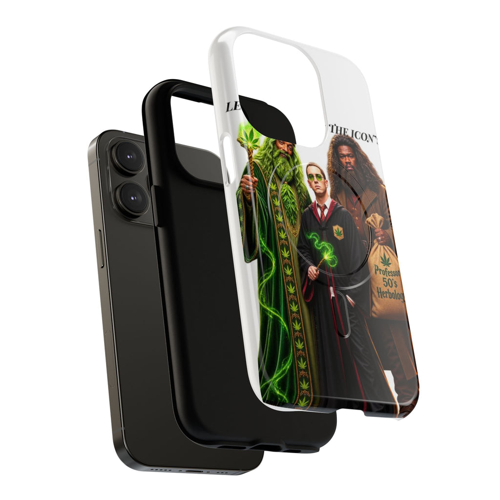 Phone Case — "Let's Smoke With The Icons" Wizard & Herbology Design