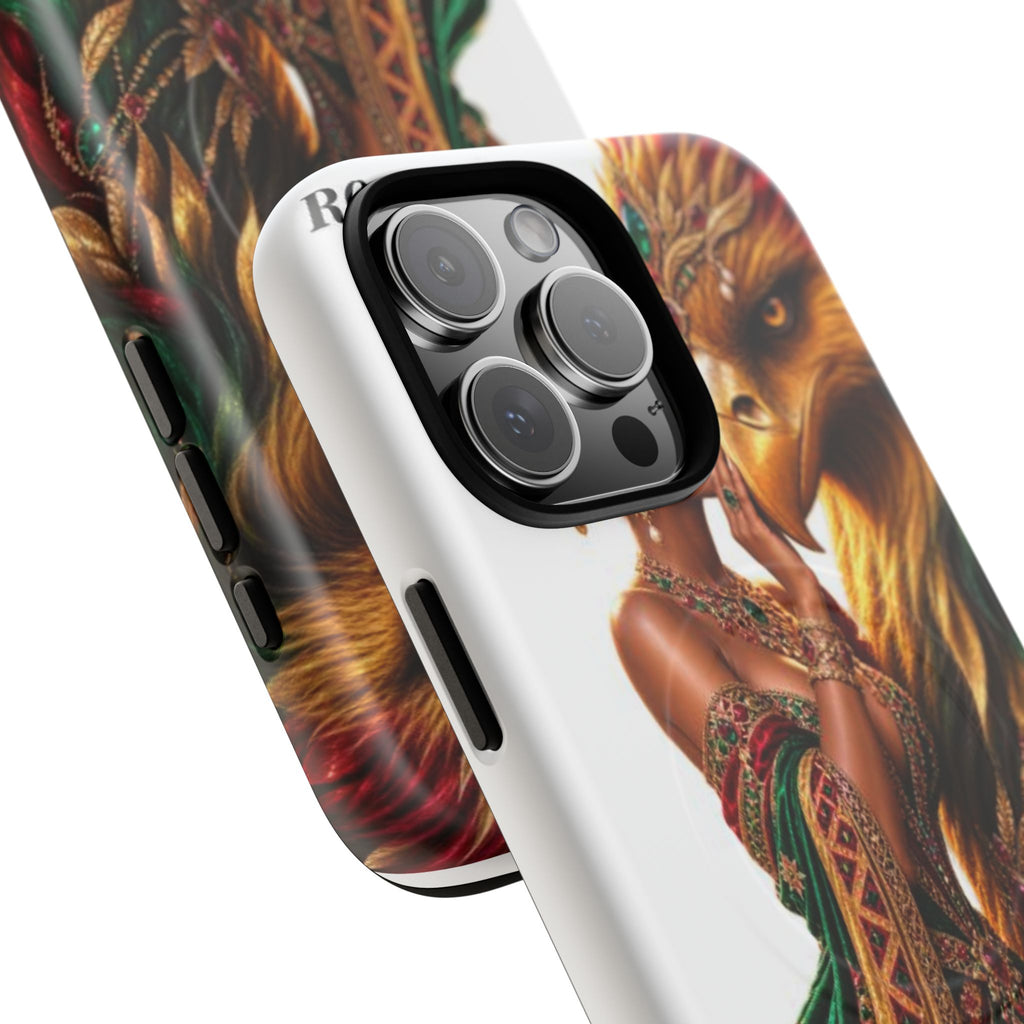 Royalty Phone Case — African Queen & Gryphon Art Tough Magnetic Case