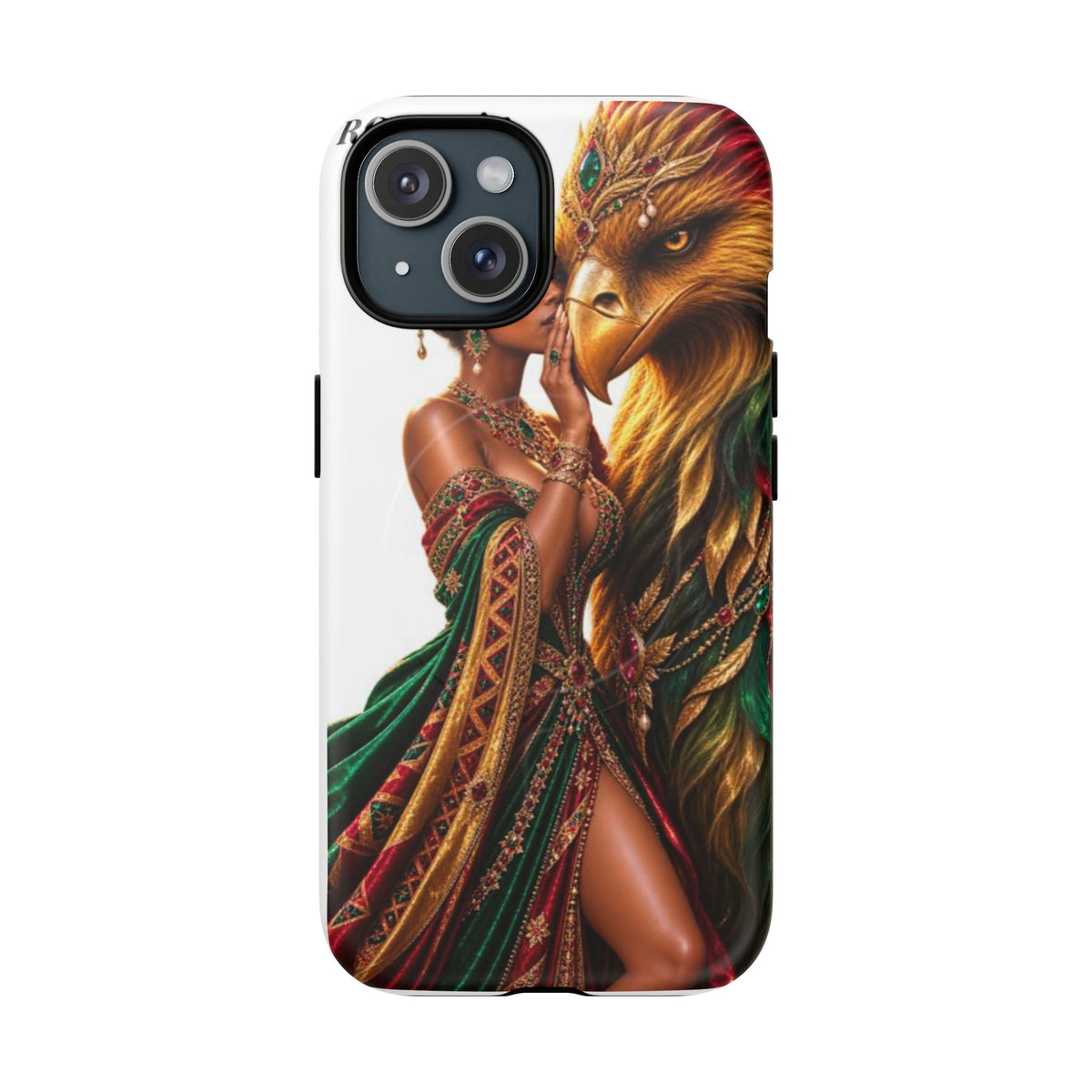 Royalty Phone Case — African Queen & Gryphon Art Tough Magnetic Case