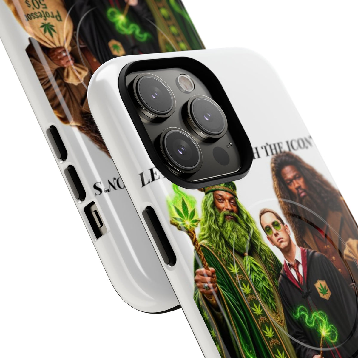 Phone Case — "Let's Smoke With The Icons" Wizard & Herbology Design