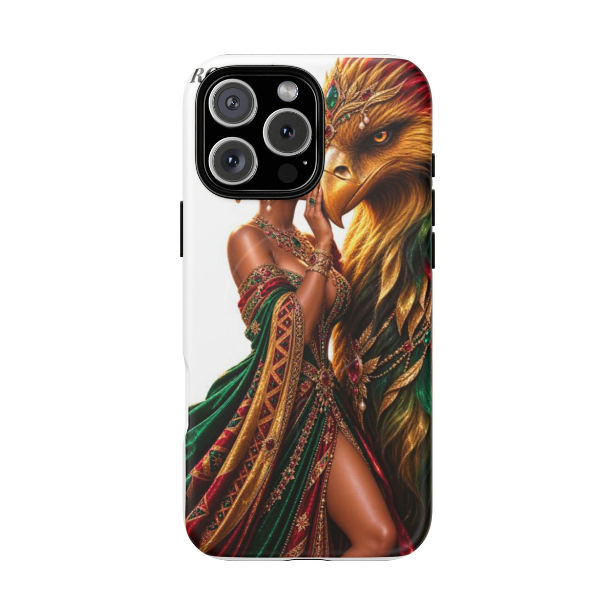 Royalty Phone Case — African Queen & Gryphon Art Tough Magnetic Case