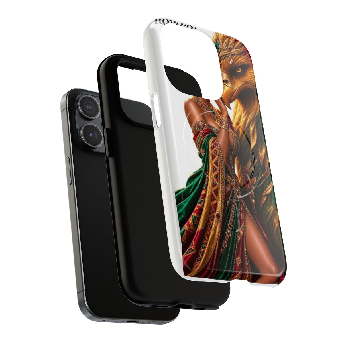Royalty Phone Case — African Queen & Gryphon Art Tough Magnetic Case