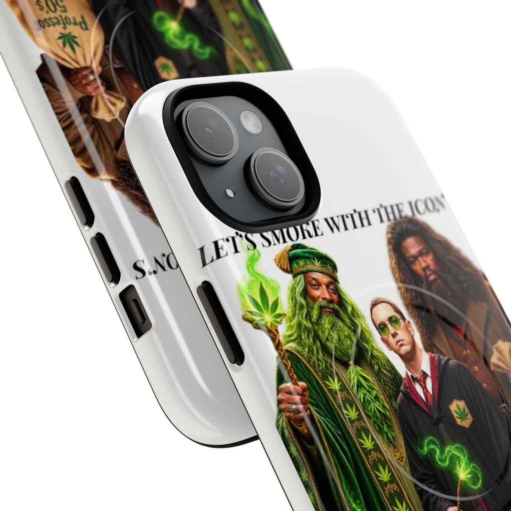 Phone Case — "Let's Smoke With The Icons" Wizard & Herbology Design