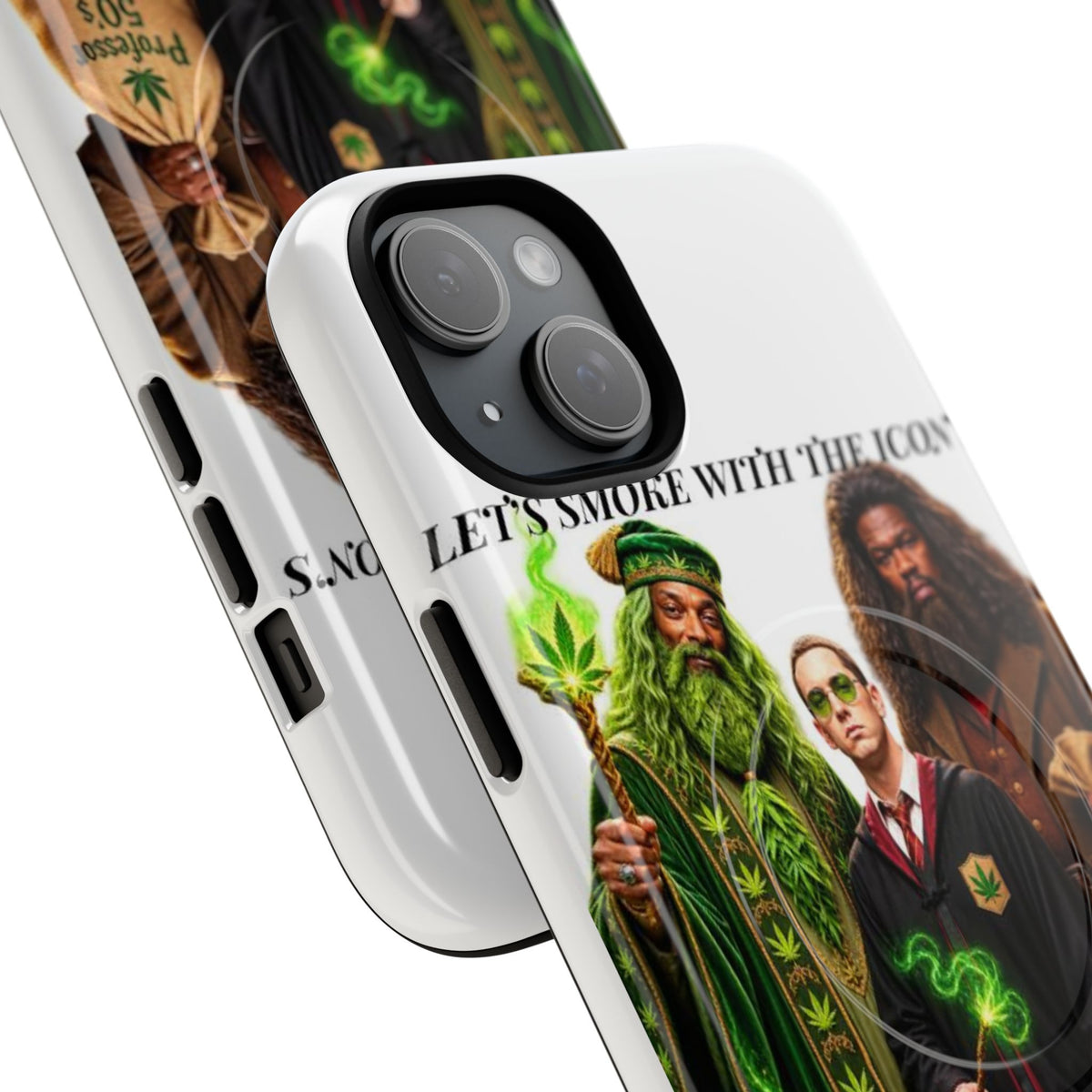 Phone Case — "Let's Smoke With The Icons" Wizard & Herbology Design