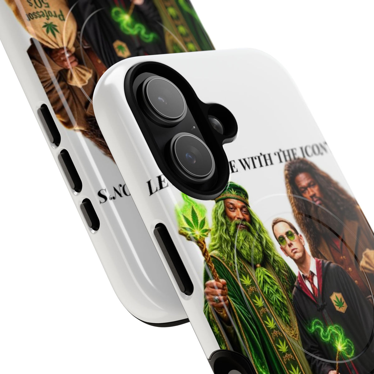 Phone Case — "Let's Smoke With The Icons" Wizard & Herbology Design