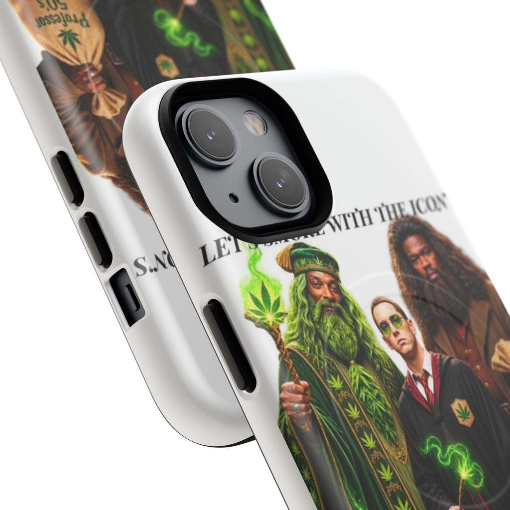 Phone Case — "Let's Smoke With The Icons" Wizard & Herbology Design