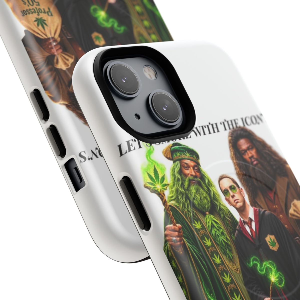 Phone Case — "Let's Smoke With The Icons" Wizard & Herbology Design