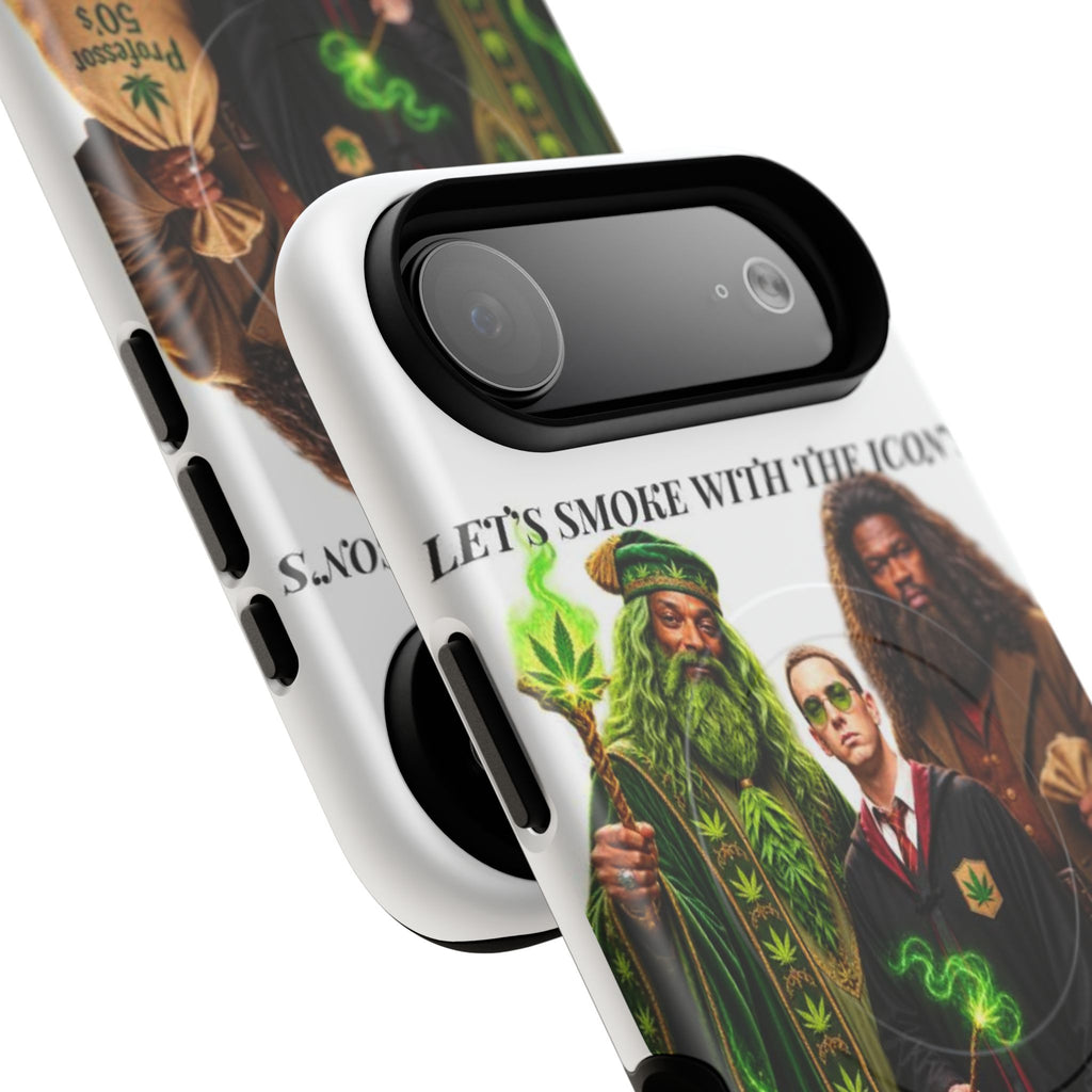 Phone Case — "Let's Smoke With The Icons" Wizard & Herbology Design