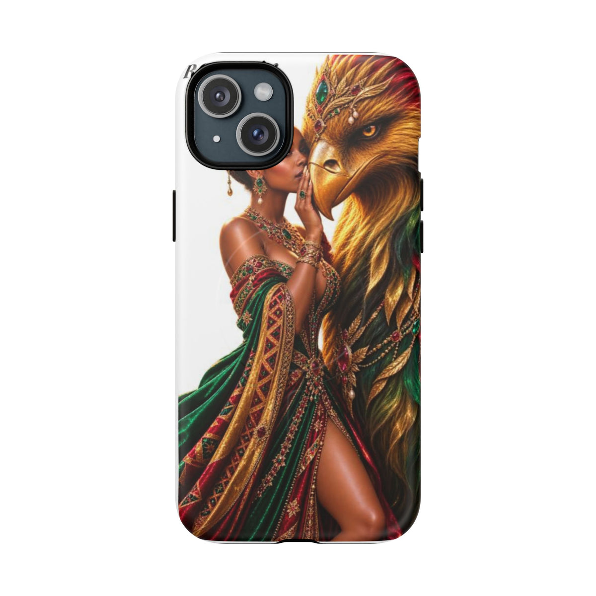 Royalty Phone Case — African Queen & Gryphon Art Tough Magnetic Case