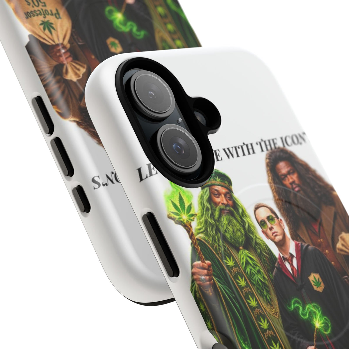 Phone Case — "Let's Smoke With The Icons" Wizard & Herbology Design