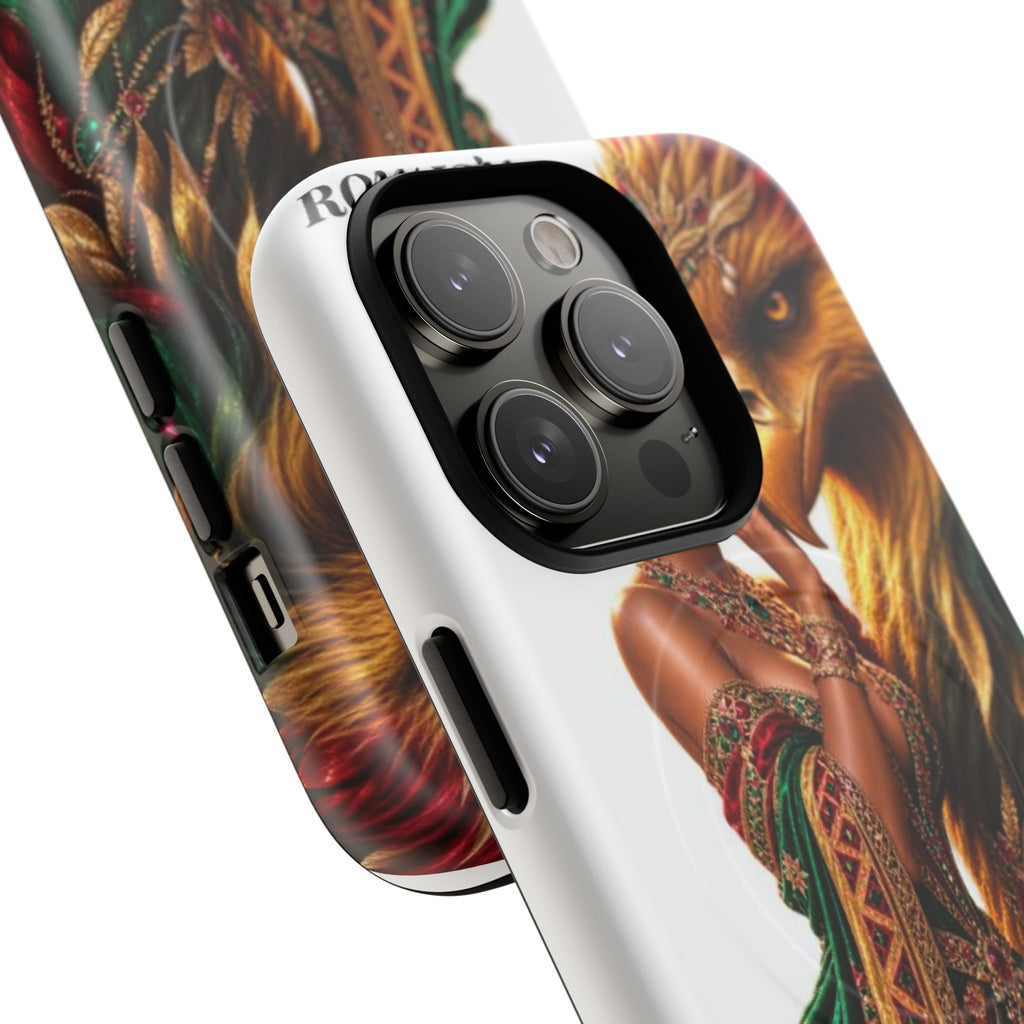 Royalty Phone Case — African Queen & Gryphon Art Tough Magnetic Case