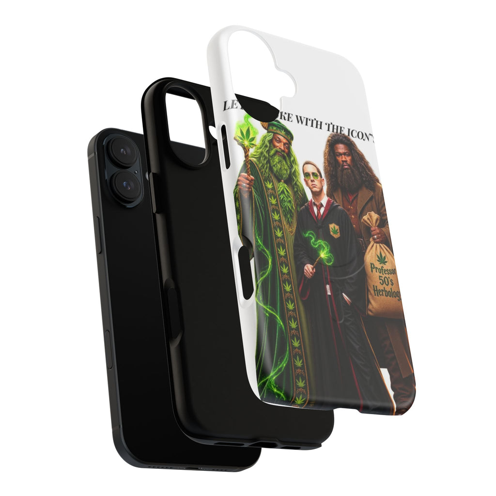 Phone Case — "Let's Smoke With The Icons" Wizard & Herbology Design
