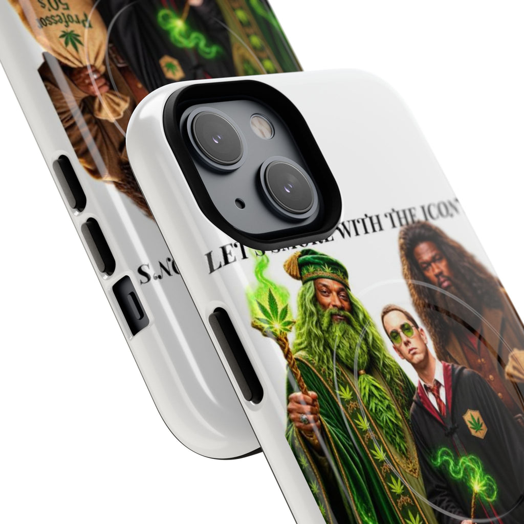 Phone Case — "Let's Smoke With The Icons" Wizard & Herbology Design