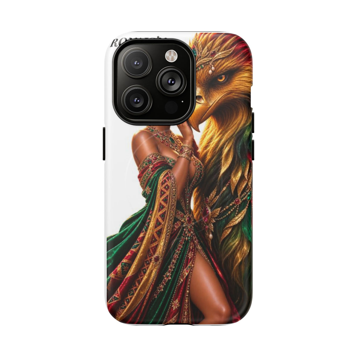 Royalty Phone Case — African Queen & Gryphon Art Tough Magnetic Case
