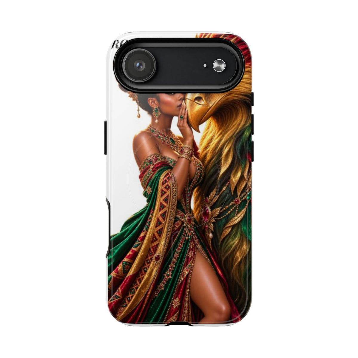 Royalty Phone Case — African Queen & Gryphon Art Tough Magnetic Case