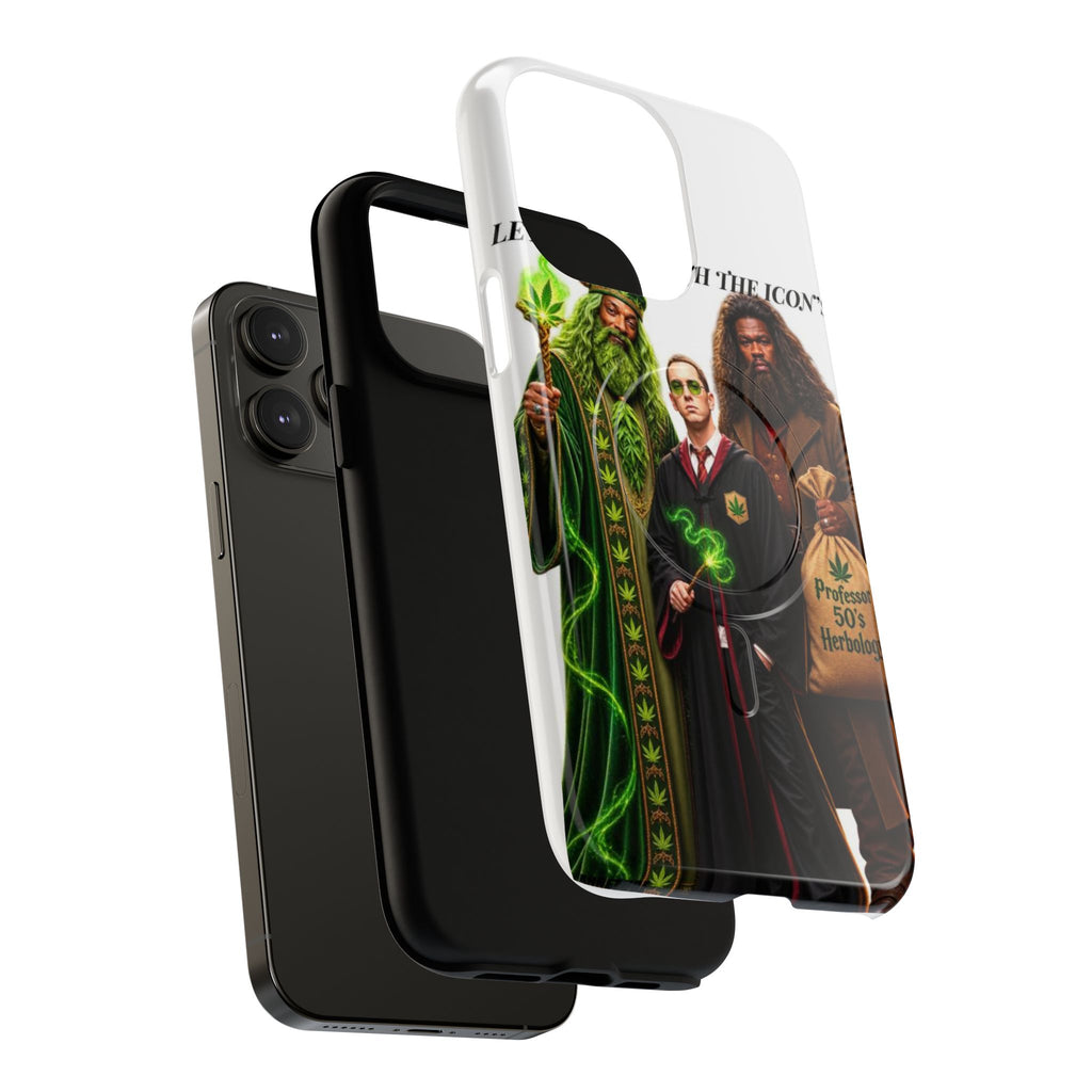Phone Case — "Let's Smoke With The Icons" Wizard & Herbology Design