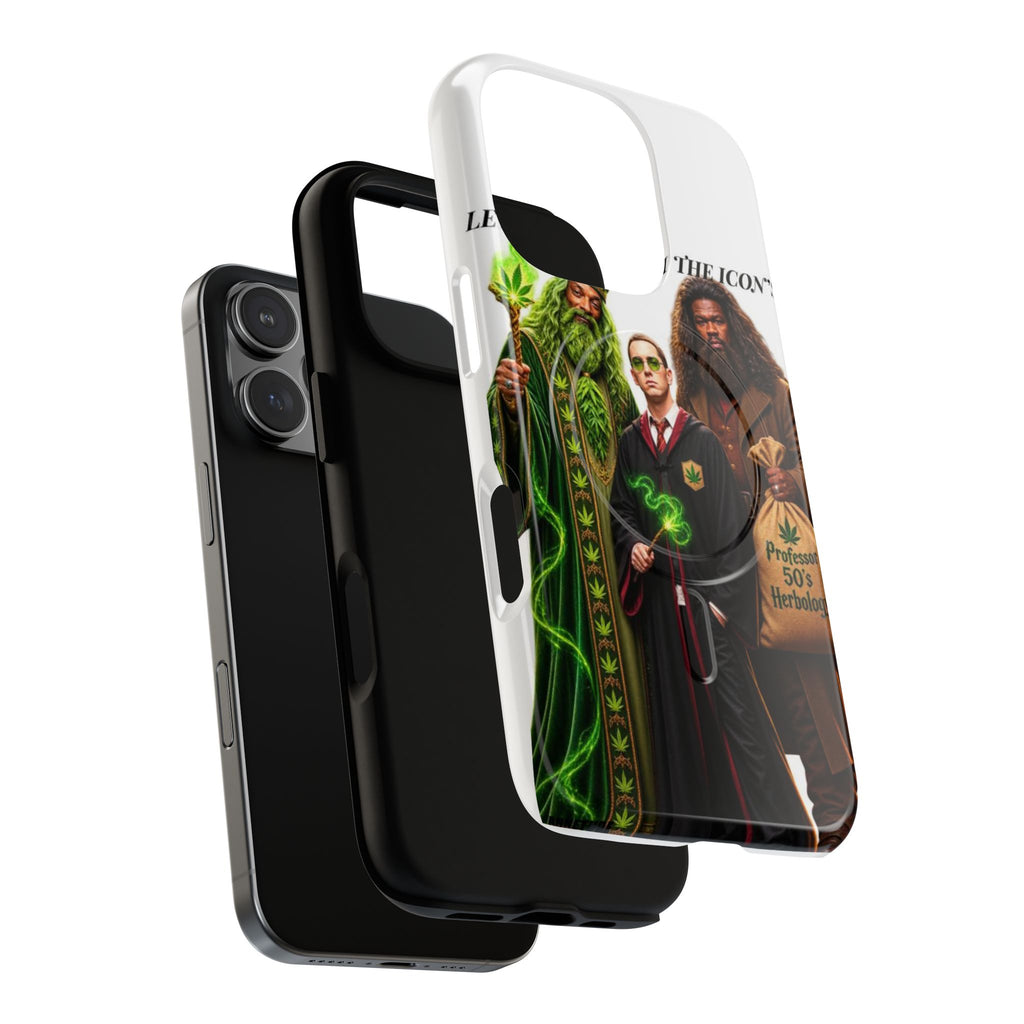 Phone Case — "Let's Smoke With The Icons" Wizard & Herbology Design