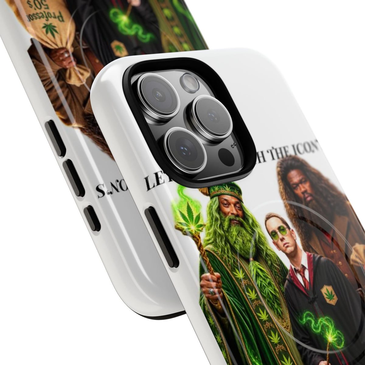 Phone Case — "Let's Smoke With The Icons" Wizard & Herbology Design