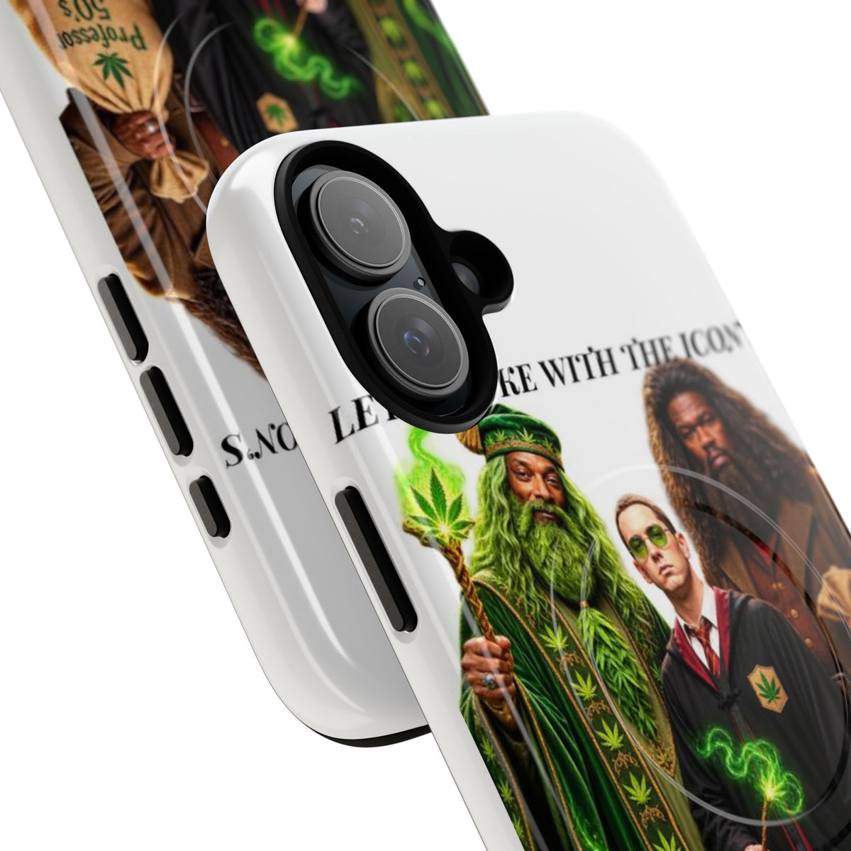 Phone Case — "Let's Smoke With The Icons" Wizard & Herbology Design