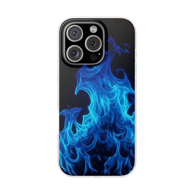 Blue Flame Flexi Phone Case