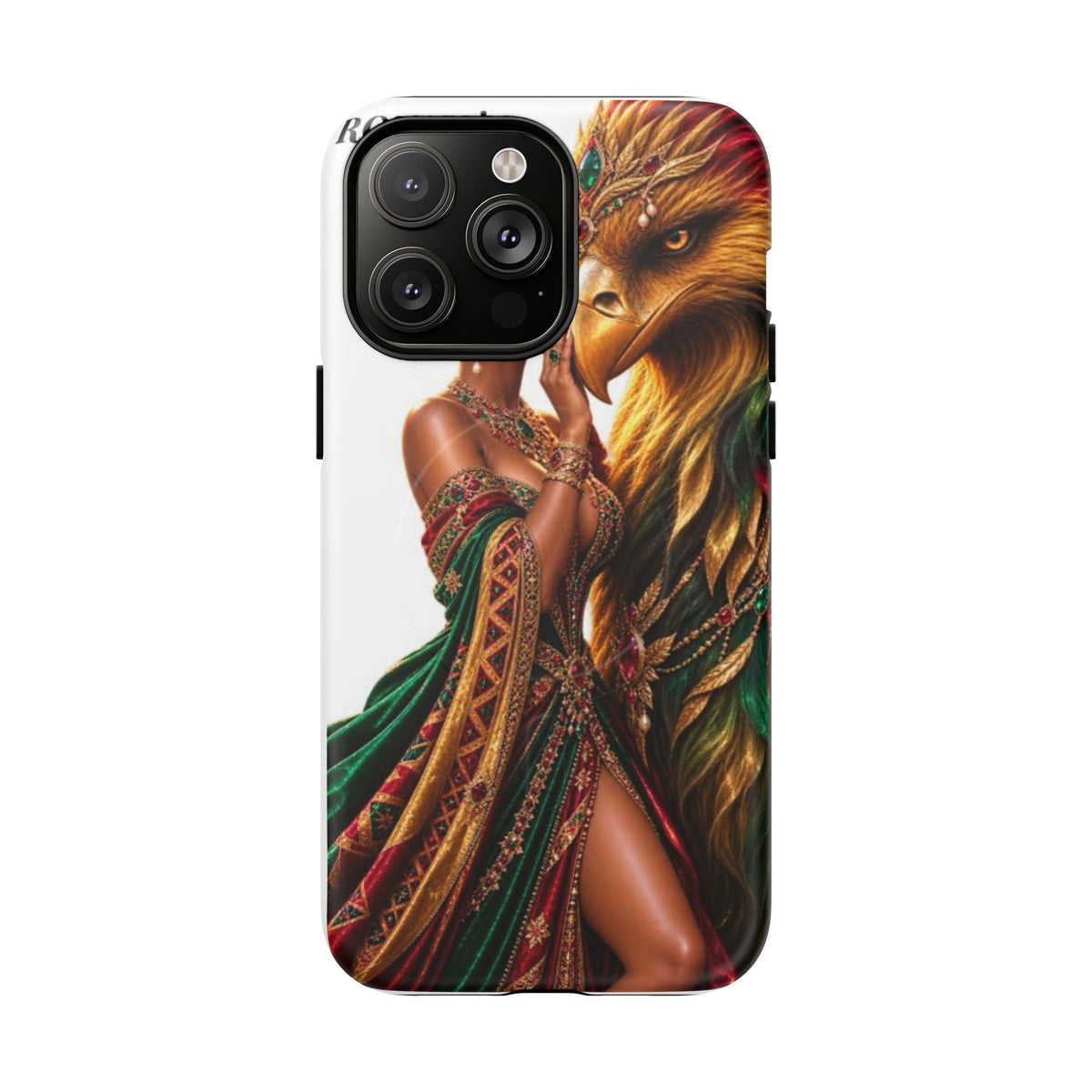 Royalty Phone Case — African Queen & Gryphon Art Tough Magnetic Case
