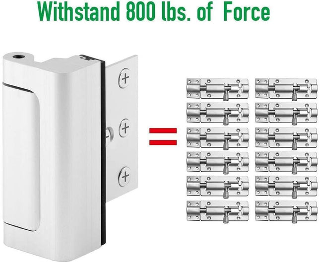 Child Safety Door Reinforced Lock with Night Lock — view 2