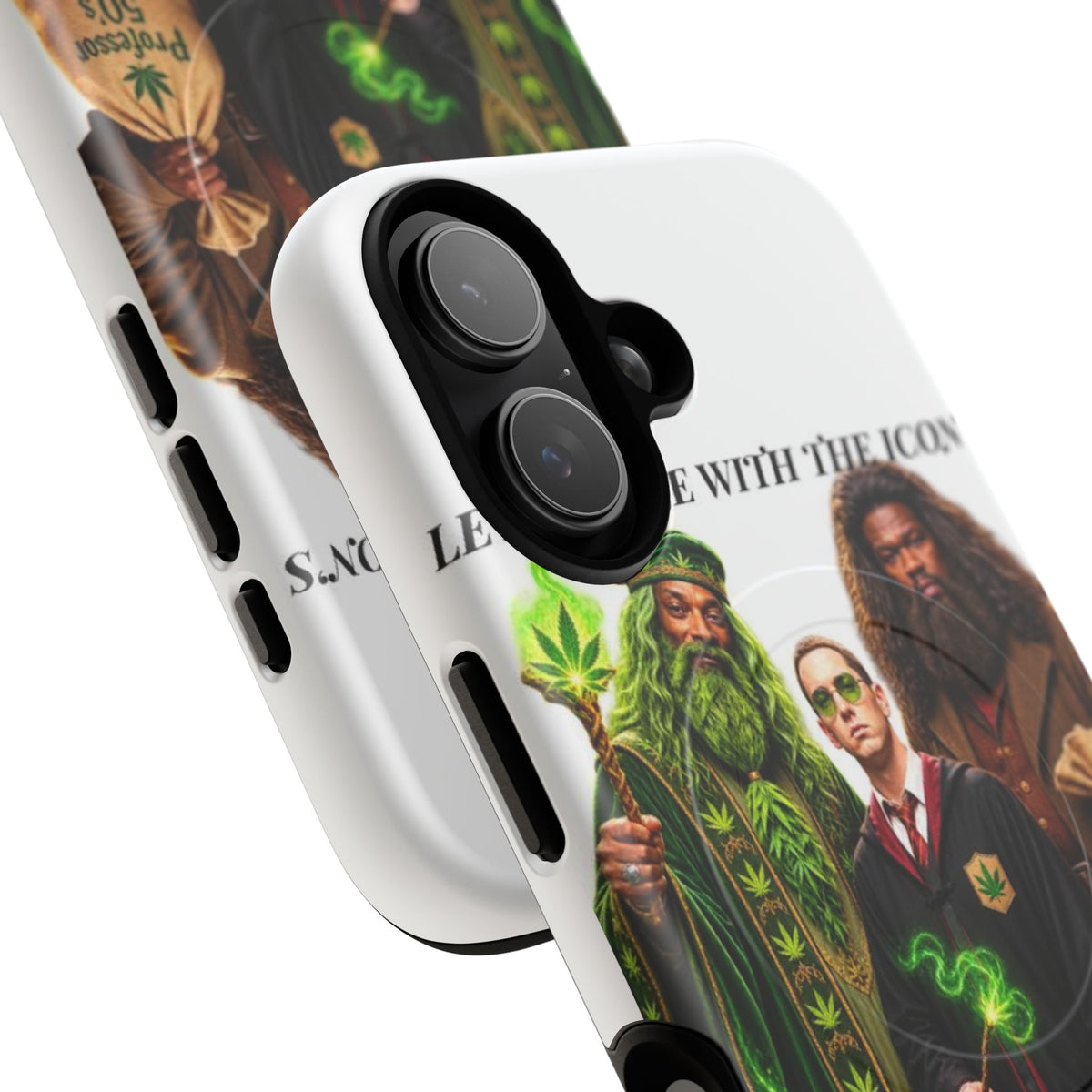 Phone Case — "Let's Smoke With The Icons" Wizard & Herbology Design