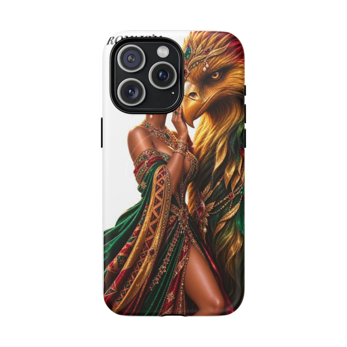 Royalty Phone Case — African Queen & Gryphon Art Tough Magnetic Case