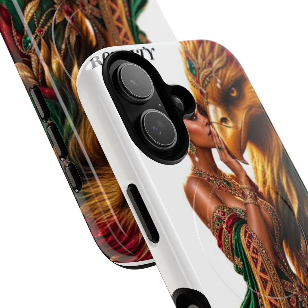 Royalty Phone Case — African Queen & Gryphon Art Tough Magnetic Case