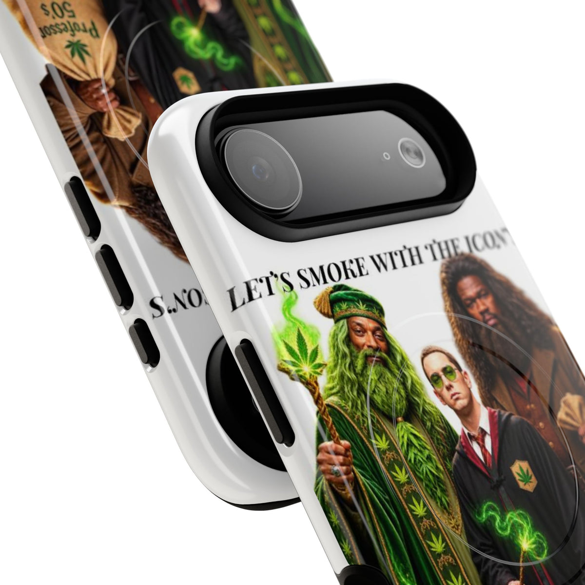 Phone Case — "Let's Smoke With The Icons" Wizard & Herbology Design
