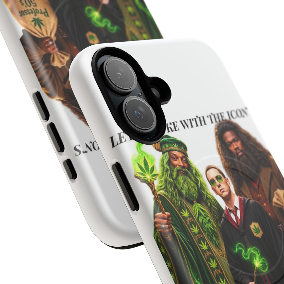 Phone Case — "Let's Smoke With The Icons" Wizard & Herbology Design