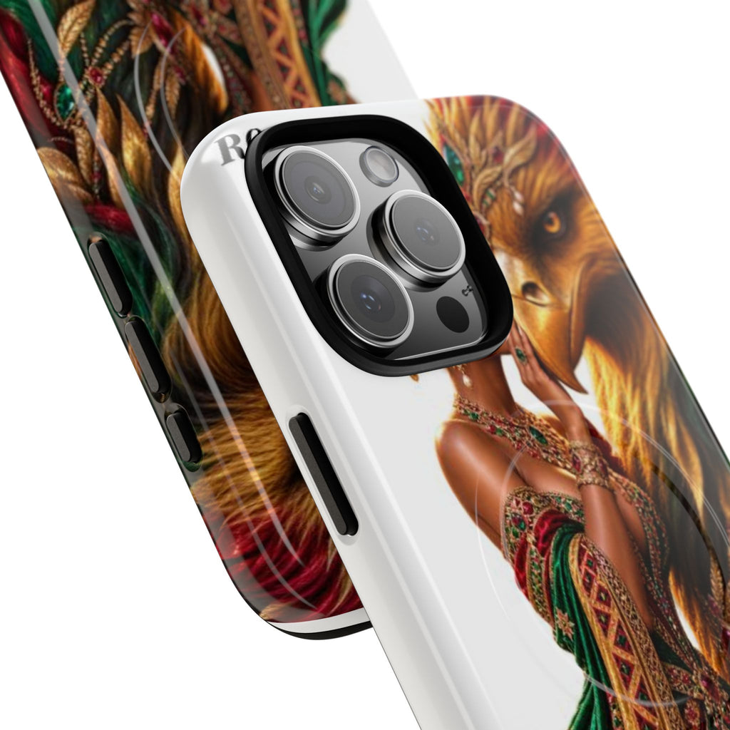 Royalty Phone Case — African Queen & Gryphon Art Tough Magnetic Case