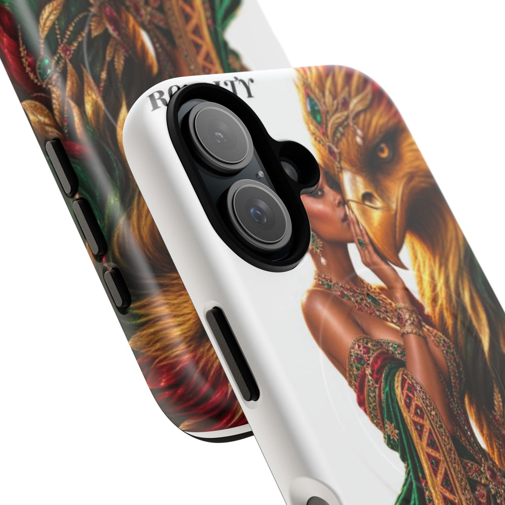Royalty Phone Case — African Queen & Gryphon Art Tough Magnetic Case