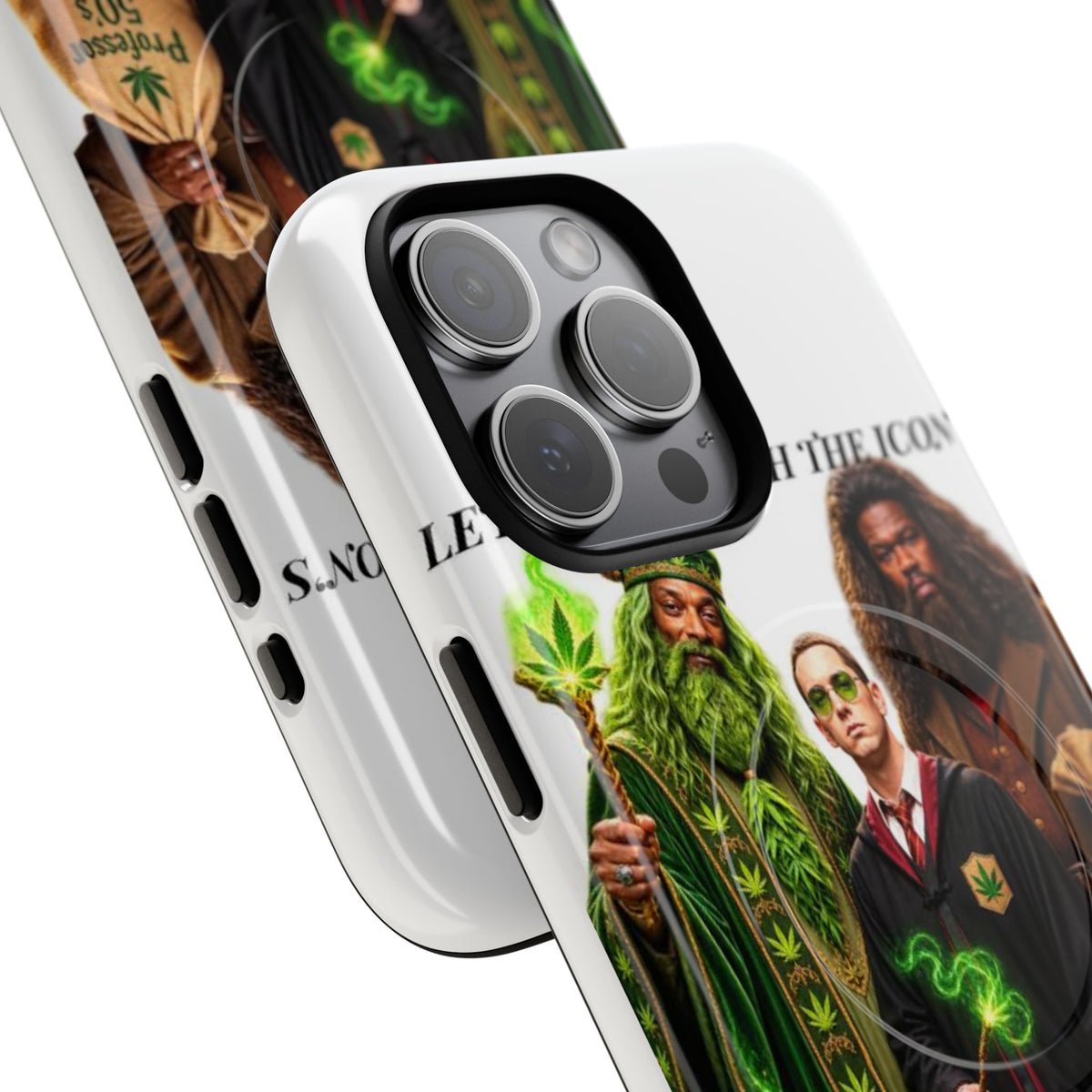 Phone Case — "Let's Smoke With The Icons" Wizard & Herbology Design