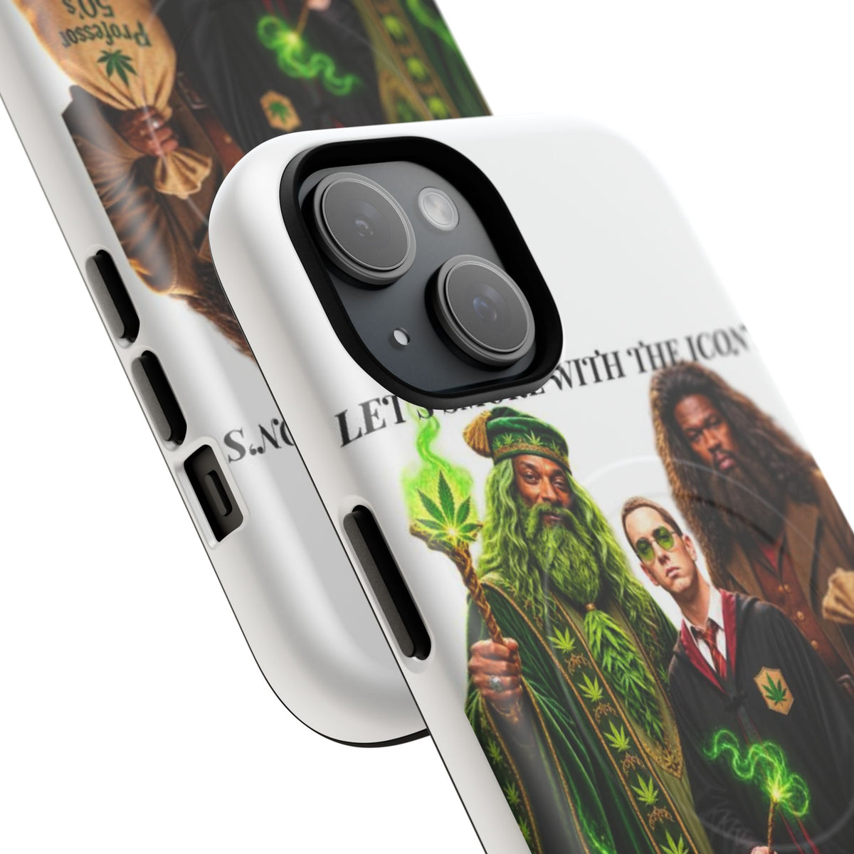 Phone Case — "Let's Smoke With The Icons" Wizard & Herbology Design