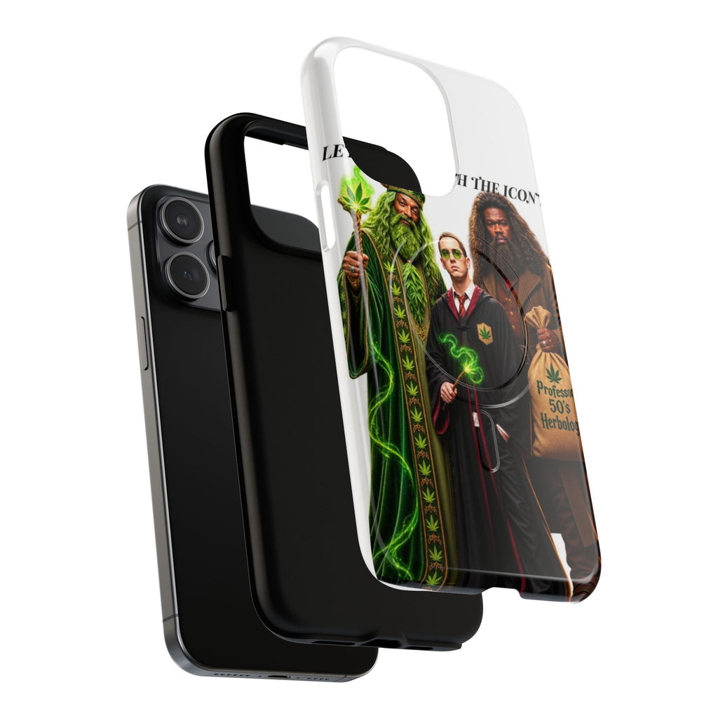 Phone Case — "Let's Smoke With The Icons" Wizard & Herbology Design