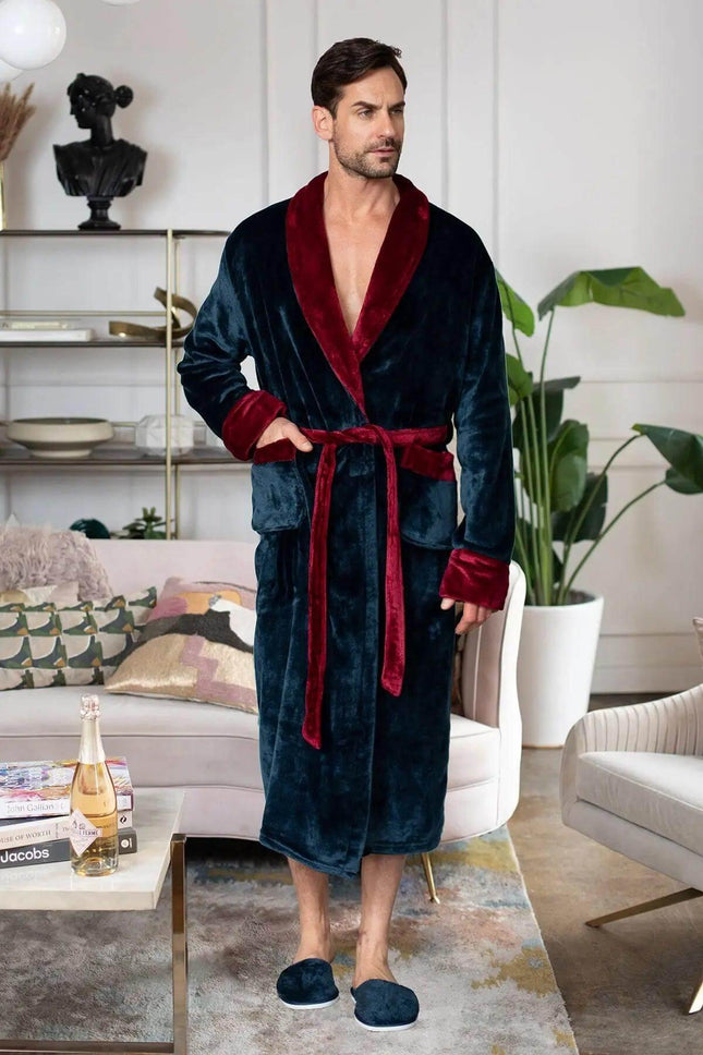 Cozy Mens Plush Robes – Built for Comfort, Designed to Last — view 6